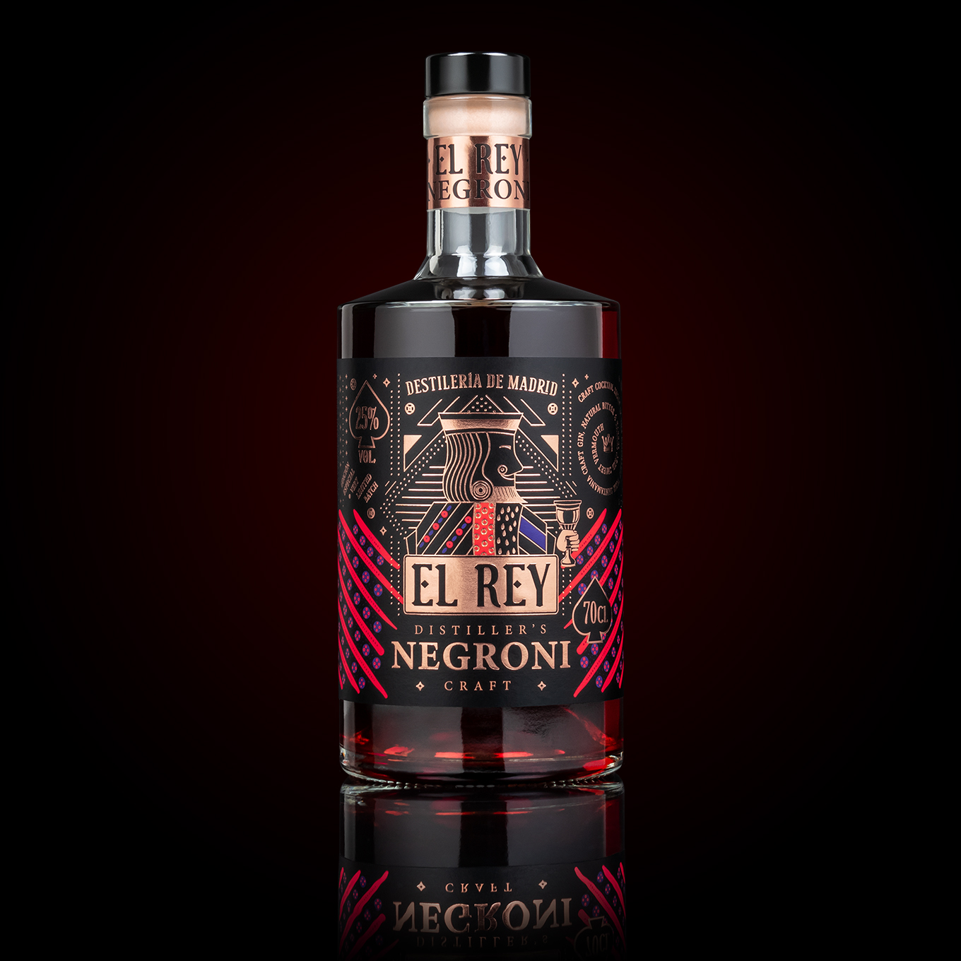 EL REY CRAFT NEGRONI - DESTILERÍA DE MADRID