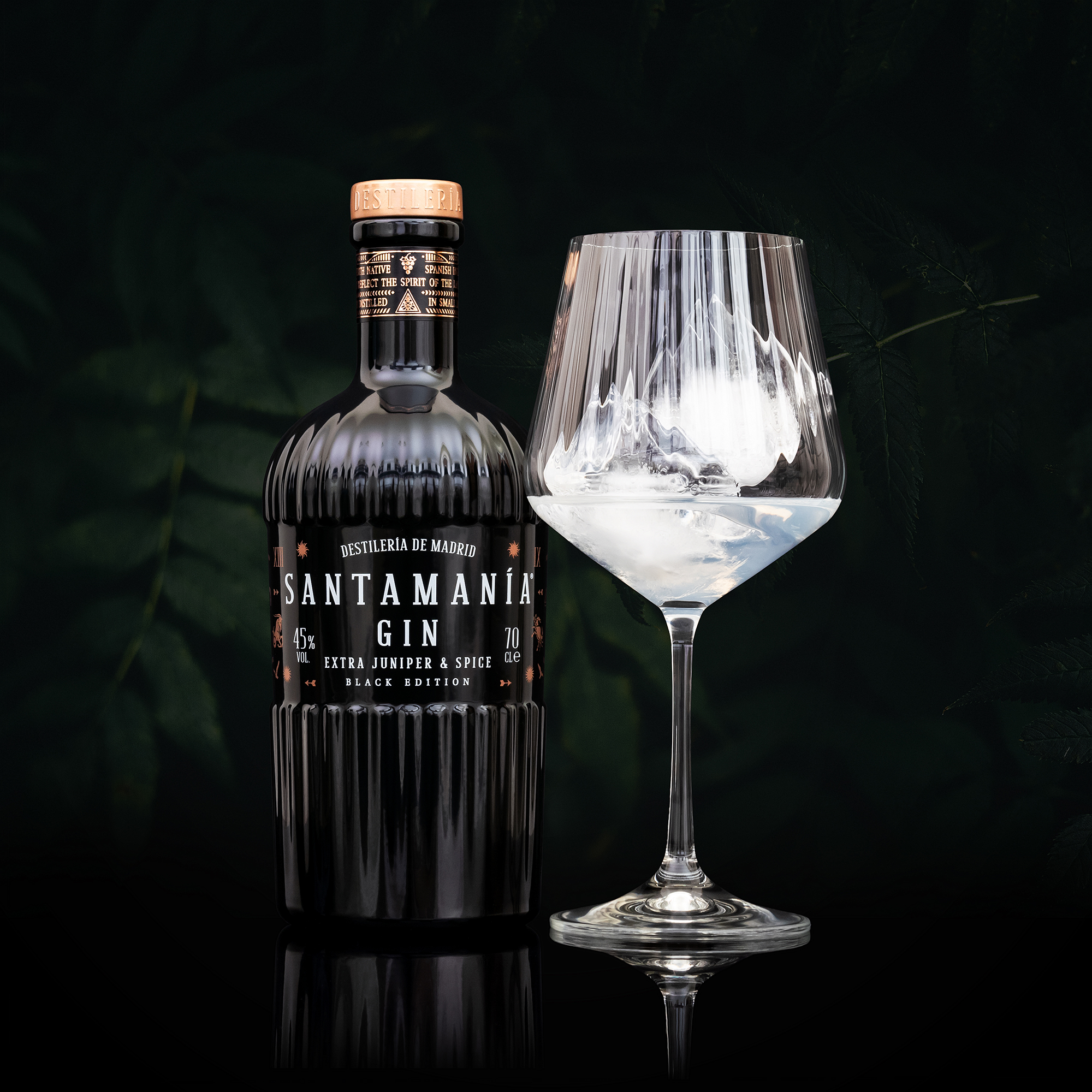 SANTAMANIA GIN BLACK EDITION